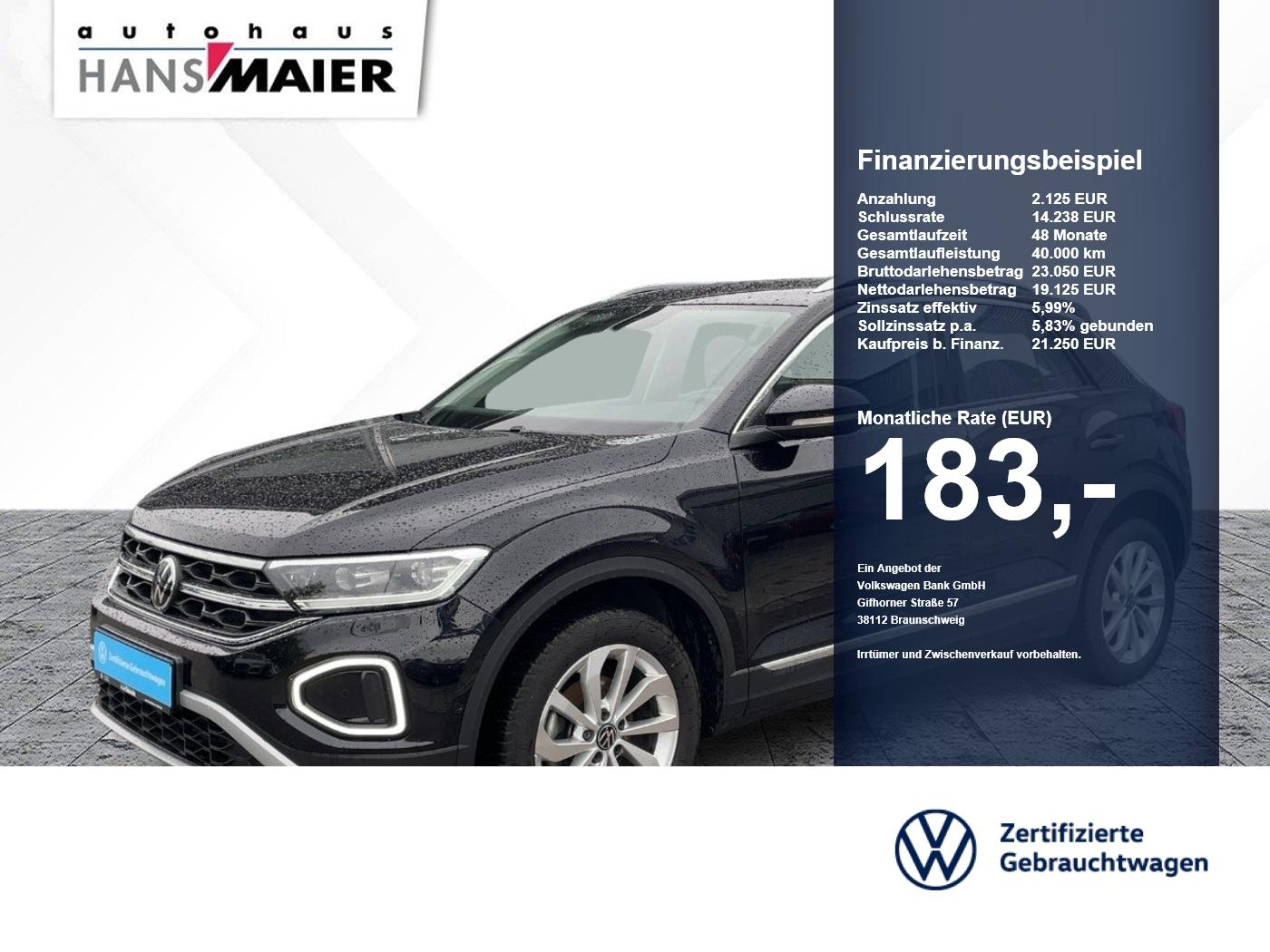 Volkswagen T-Roc Style TDI 6-Gang AHK RearView Navi GJR, миниатюра 17