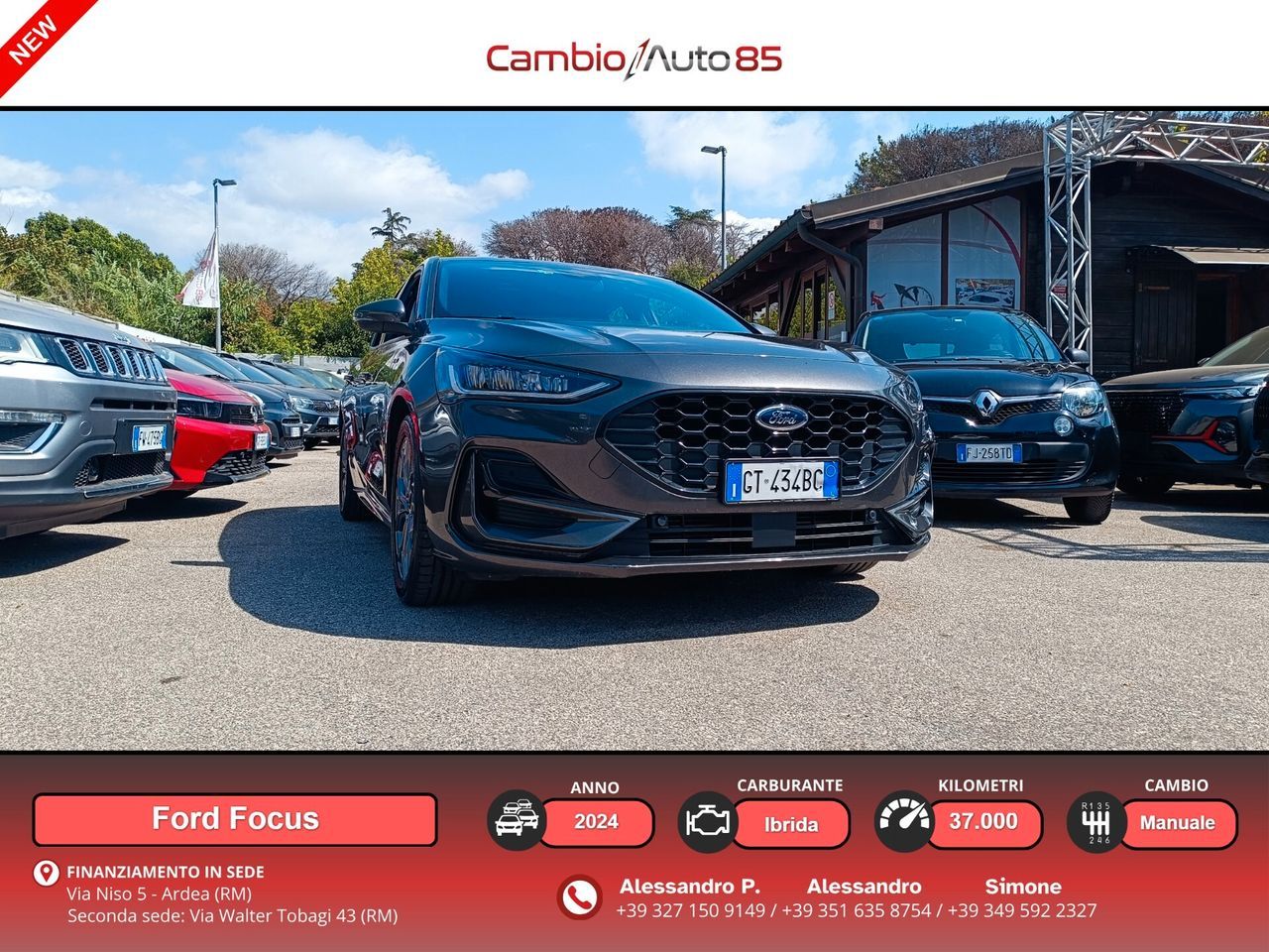 Other Ford Focus 1.0 EcoBoost Hybrid 125 CV 5p. ST-Lin