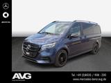 Mercedes-Benz V 300 d STYLE Lang AMG Navi 360° LED AHK ACC - : Blau, Van