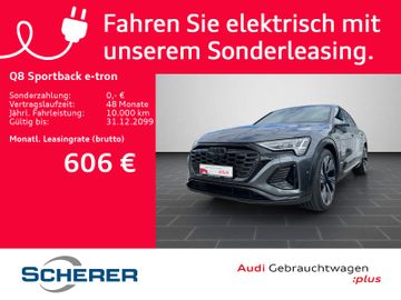 Audi Leasingangebot: Audi Q8 Sportback e-tron S line Q8 Sportback 55 e-tro