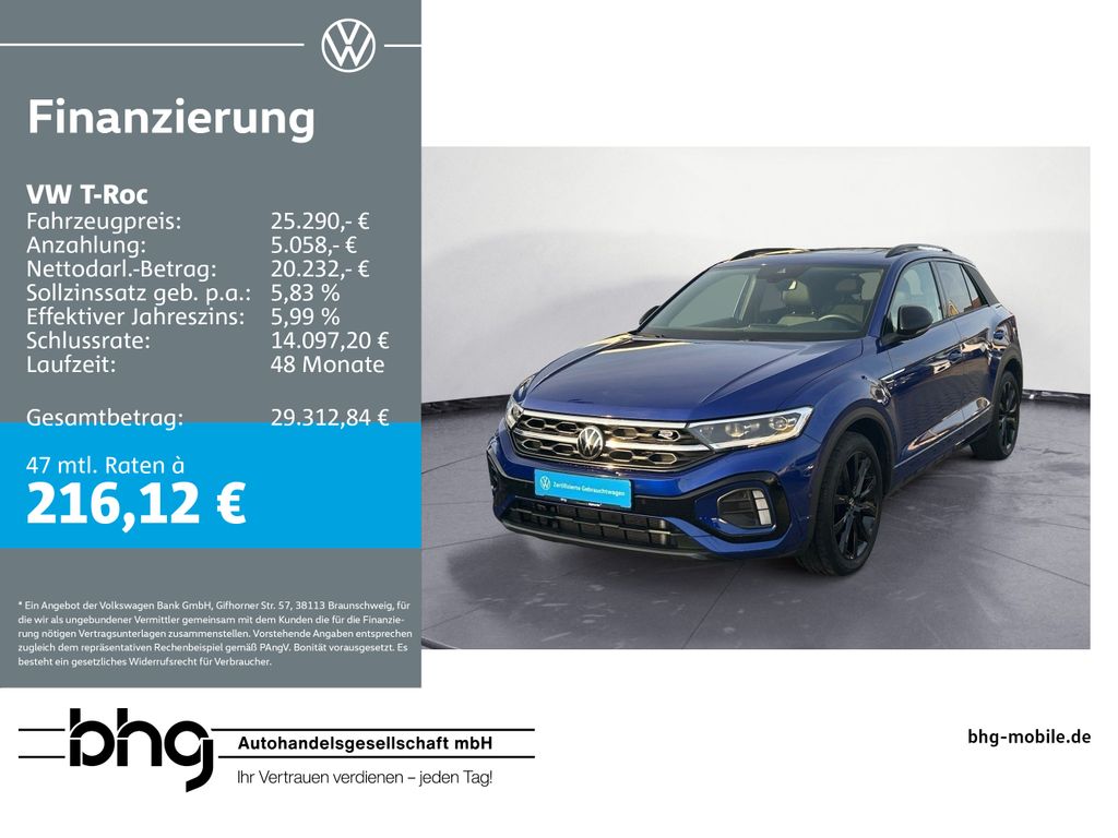 T-Roc 1.5 TSI OPF R-Line