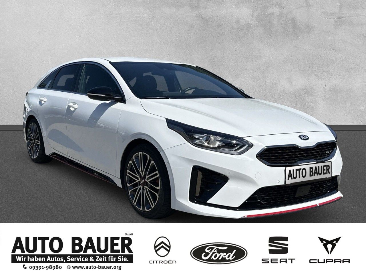 Fahrzeugabbildung Kia PROCEED T-GDI GT 1.6*Navi*Cam*1Hnd* - mit KI generiert/bearbeitet