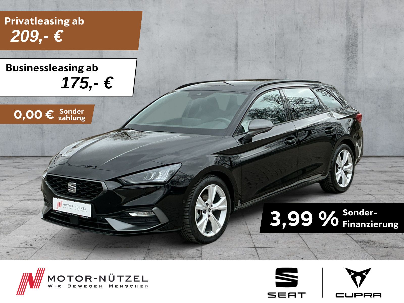 Seat Leon ST 1.5 eTSI DSG FR-LINE LED+NAV+ACC+SHZ+RFK