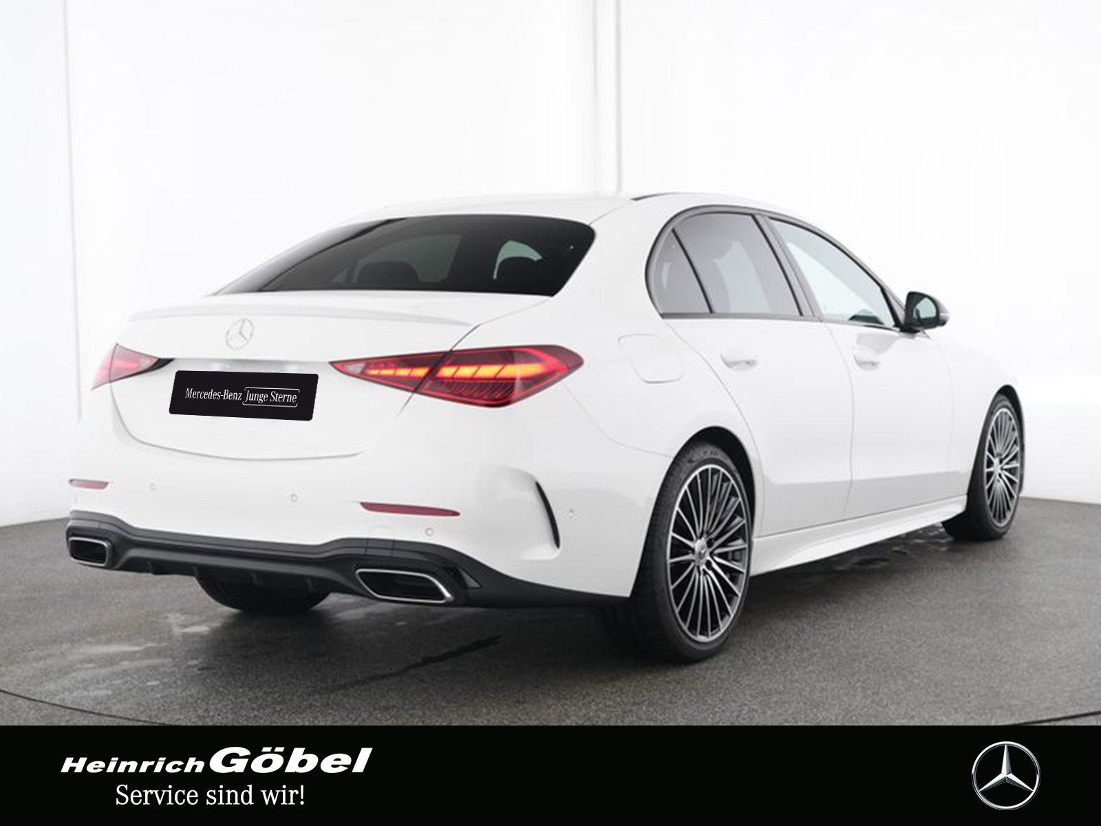 Fahrzeugabbildung Mercedes-Benz C 300 d AMG+BURMESTER+NIGHT+MEMORY+360°+CARPLAY