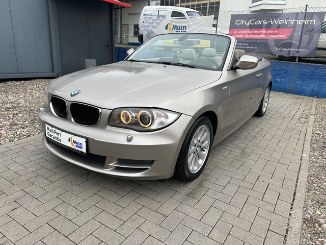 BMW 120 Baureihe 1 Cabrio 120i Aut./Navi/Leder