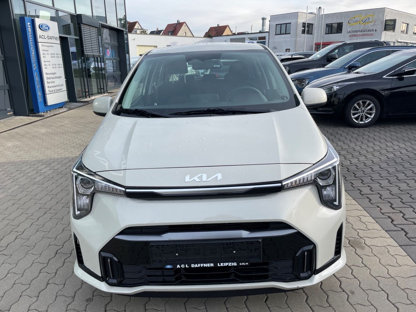 Fahrzeugabbildung Kia Picanto Vision Spurhalteass Verkehrszeichenerk