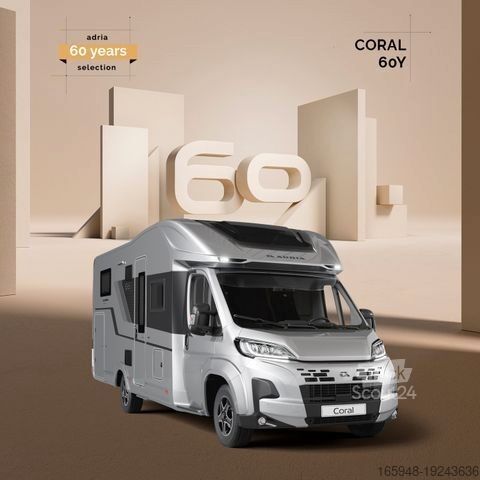 Adria, Coral 60 Y 670 DL Mod. 2025 "verfügbar KW36/25"