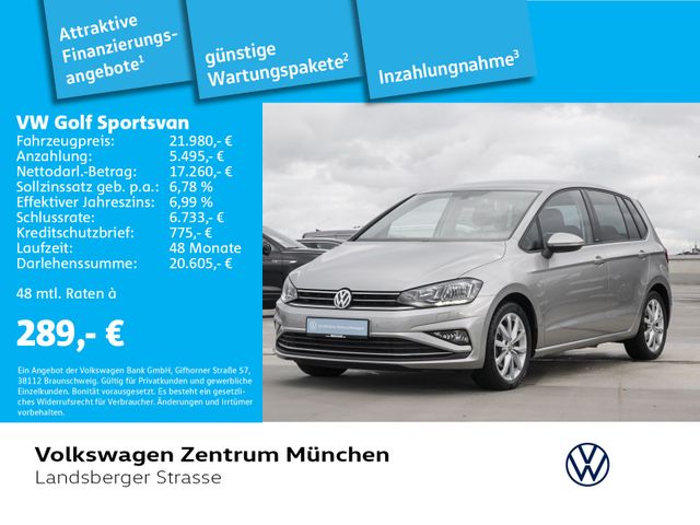 Volkswagen Golf Sportsvan 2.0 TDI AHK Navi Sitzhz DSG