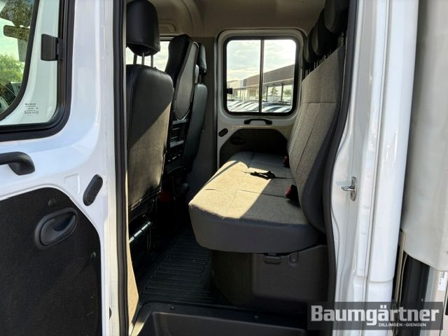Fahrzeugabbildung Renault Master DoKa dCi 135 3,5t L2H1 Pritsche/Plane - mit KI generiert/bearbeitet