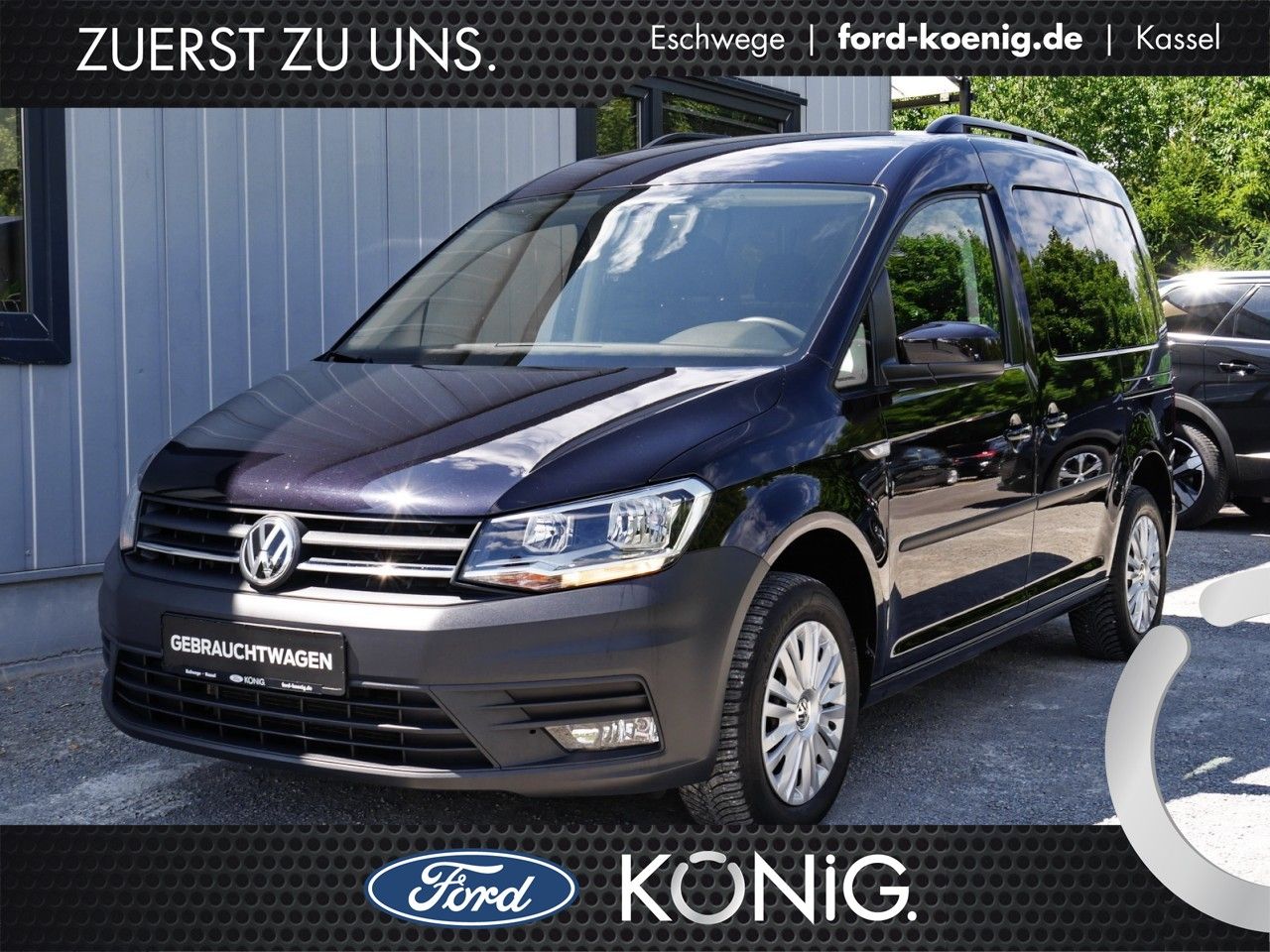 VW Caddy Trendline 2.0 TDI AHK+ParkPilot+Tempomat