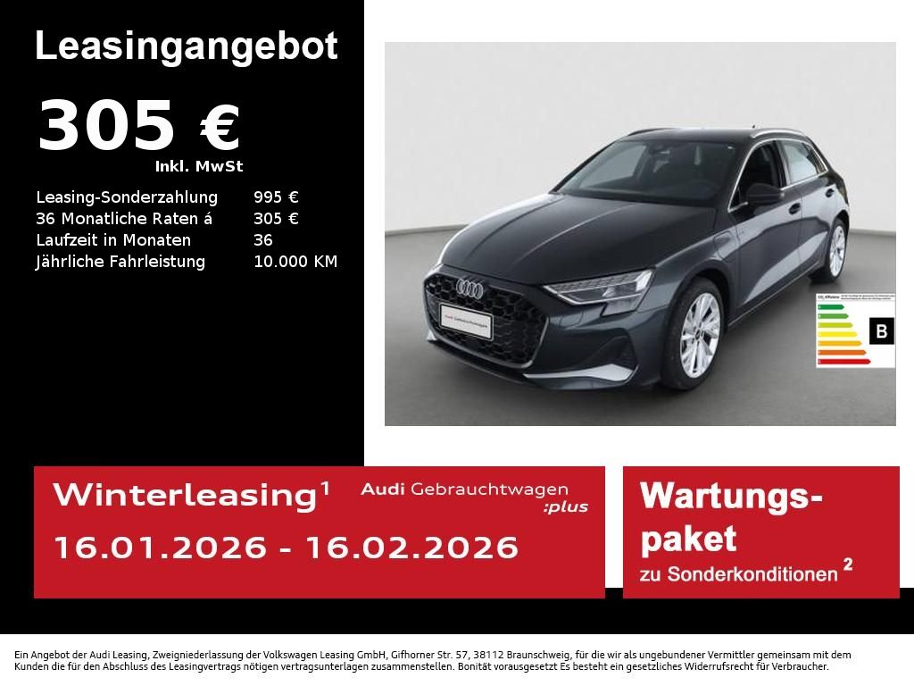 A3 Sportback advanced 40 TFSIe ACC+KAMERA+MATRIX