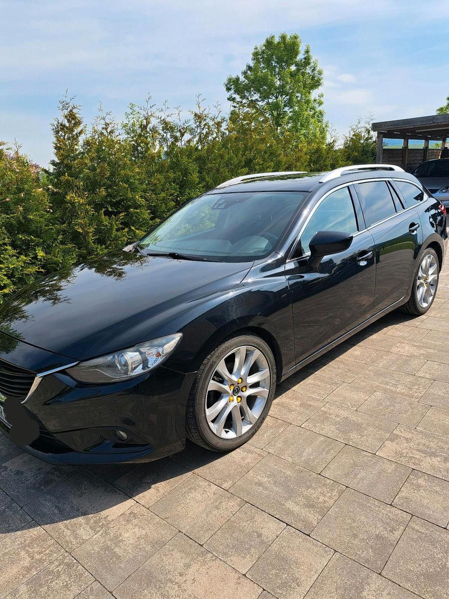 Mazda 6 2013 — rear view