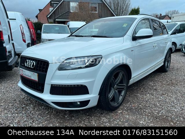 Audi Q7 3.0 TDI Quattro S-line Pano 7 SITZER