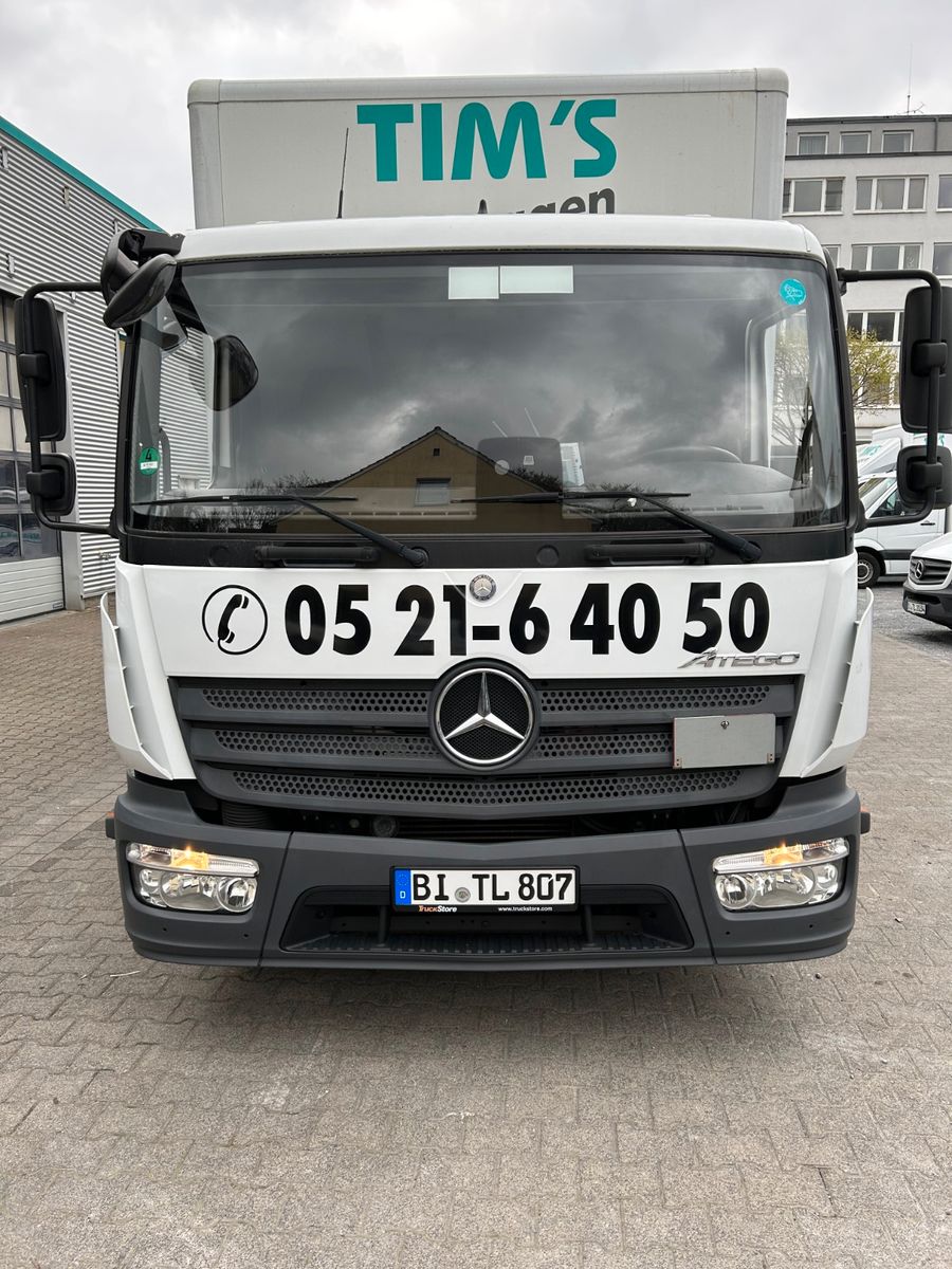 Fahrzeugabbildung Mercedes-Benz Atego 818  Koffer LBW  / Neues Getriebe