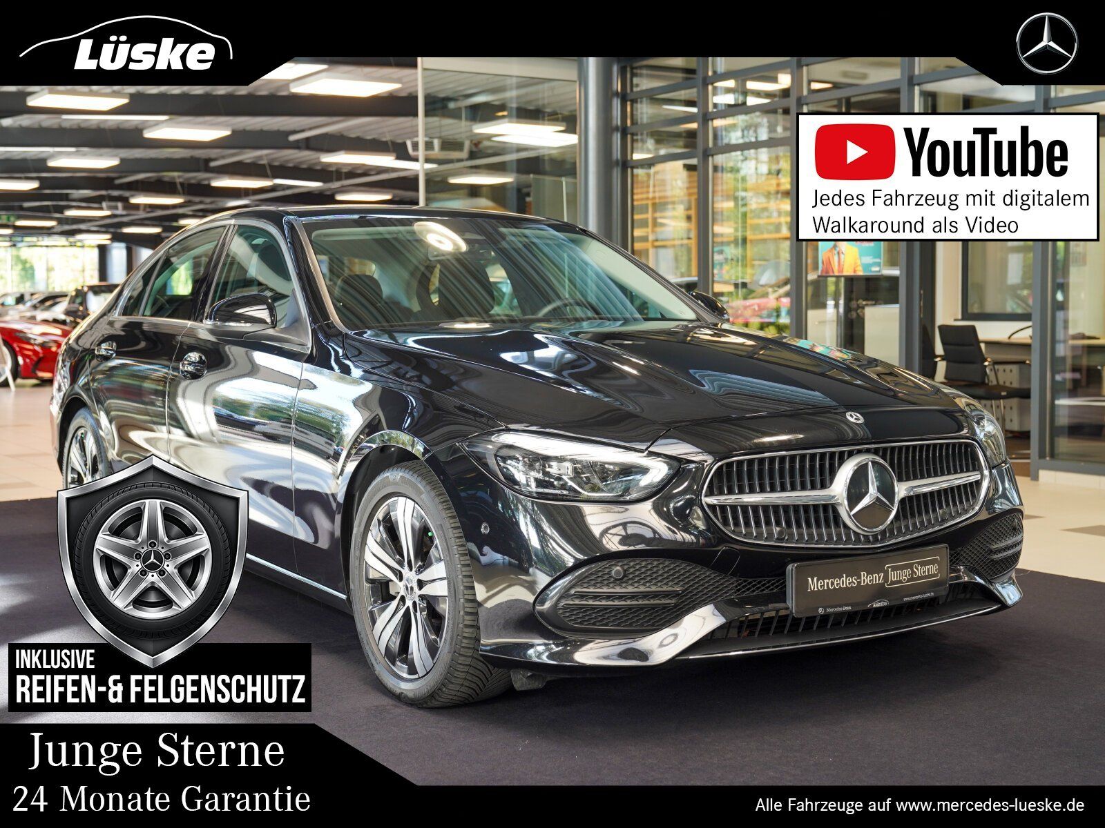 Mercedes-Benz C 200 Avantgarde Ambientebeleuchtung Soundsystem