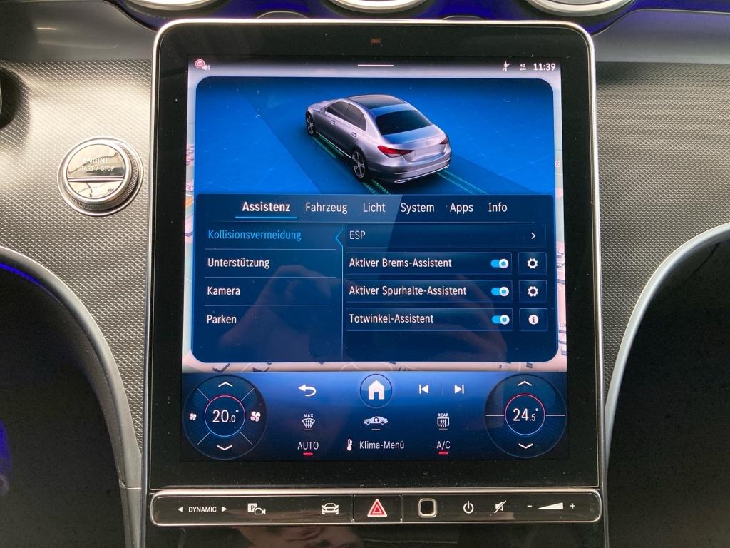 Mercedes-Benz C 200 d AMG+Pano+Night+AHK+Kamera+Memory+CarPlay