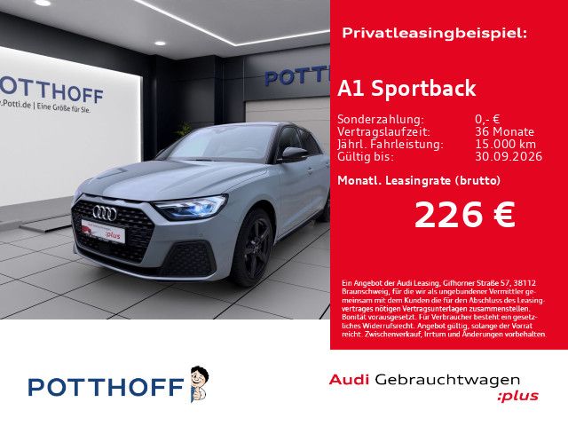 Audi A1 Sportback 25 TFSI PDC SITZHZG KLIMA LED LM17