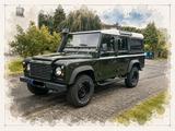 Land Rover Defender TD5 110 mit KLIMA und nur 69.981km - gebrauchte Land Rover Defender aus dem Jahr 2004