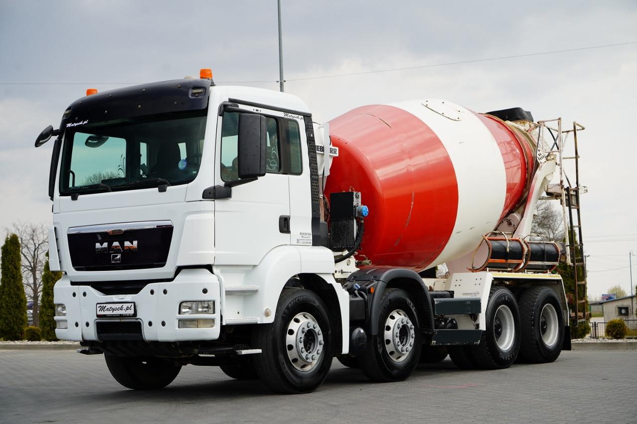MAN TGS 32.400 / 8x4 / BETONOMIESZARKA LIEBHERR   /