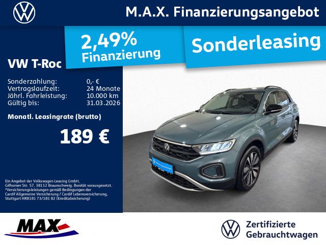 T-Roc 1.0 TSI GOAL LED+APP+NAVI+ACC+ALU+SHZ+DCP+