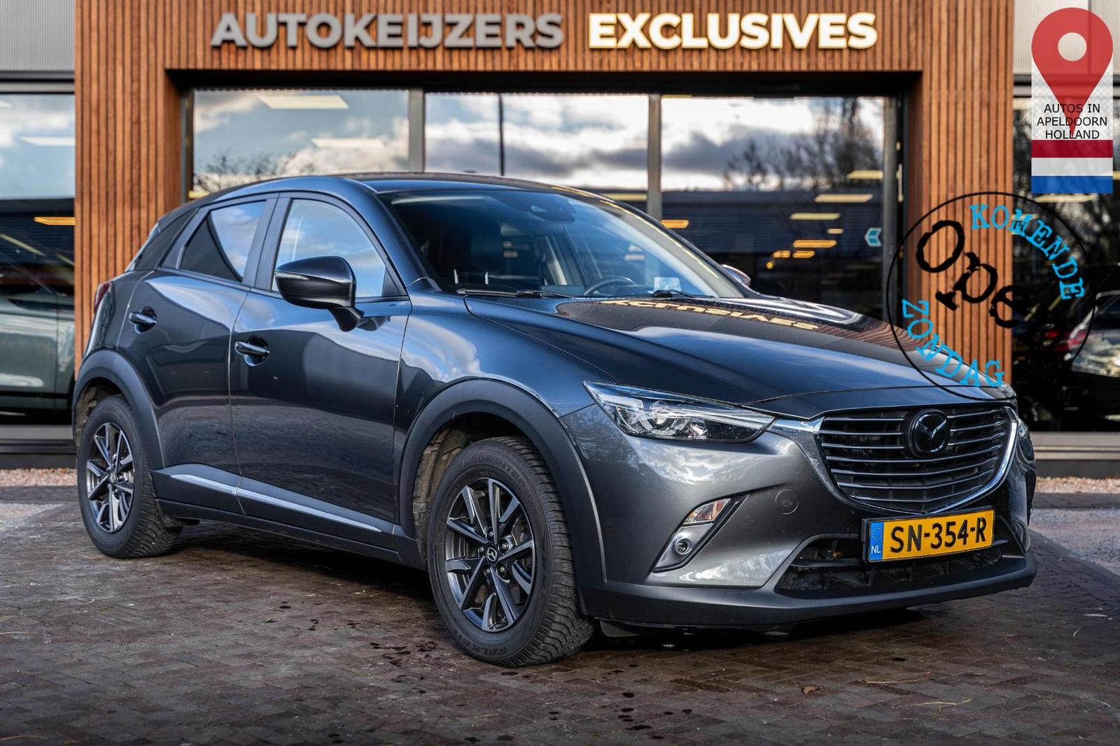 Mazda CX-3 2.0 SkyActiv-G 120 GT-M leder sitzheizung N