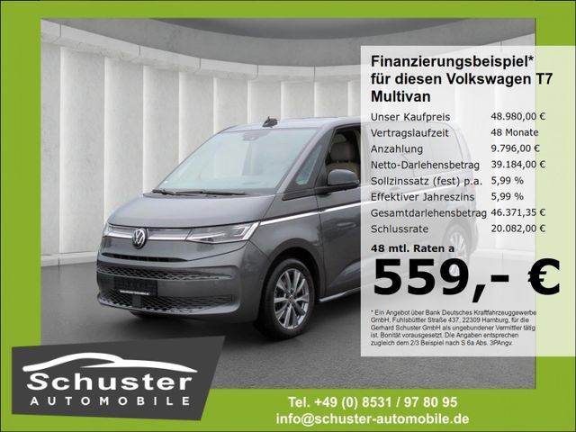 Volkswagen T7 Multivan Style TSI*StndHzg Panodach Harm/Kard