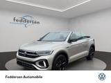 Volkswagen T-Roc Cabriolet R-Line 1.5 TSI DSG AHK Navi Rück - Volkswagen T-Roc mit Benzin-Antrieb: Silber, mit Navigationssystem, mit Klimaanlage