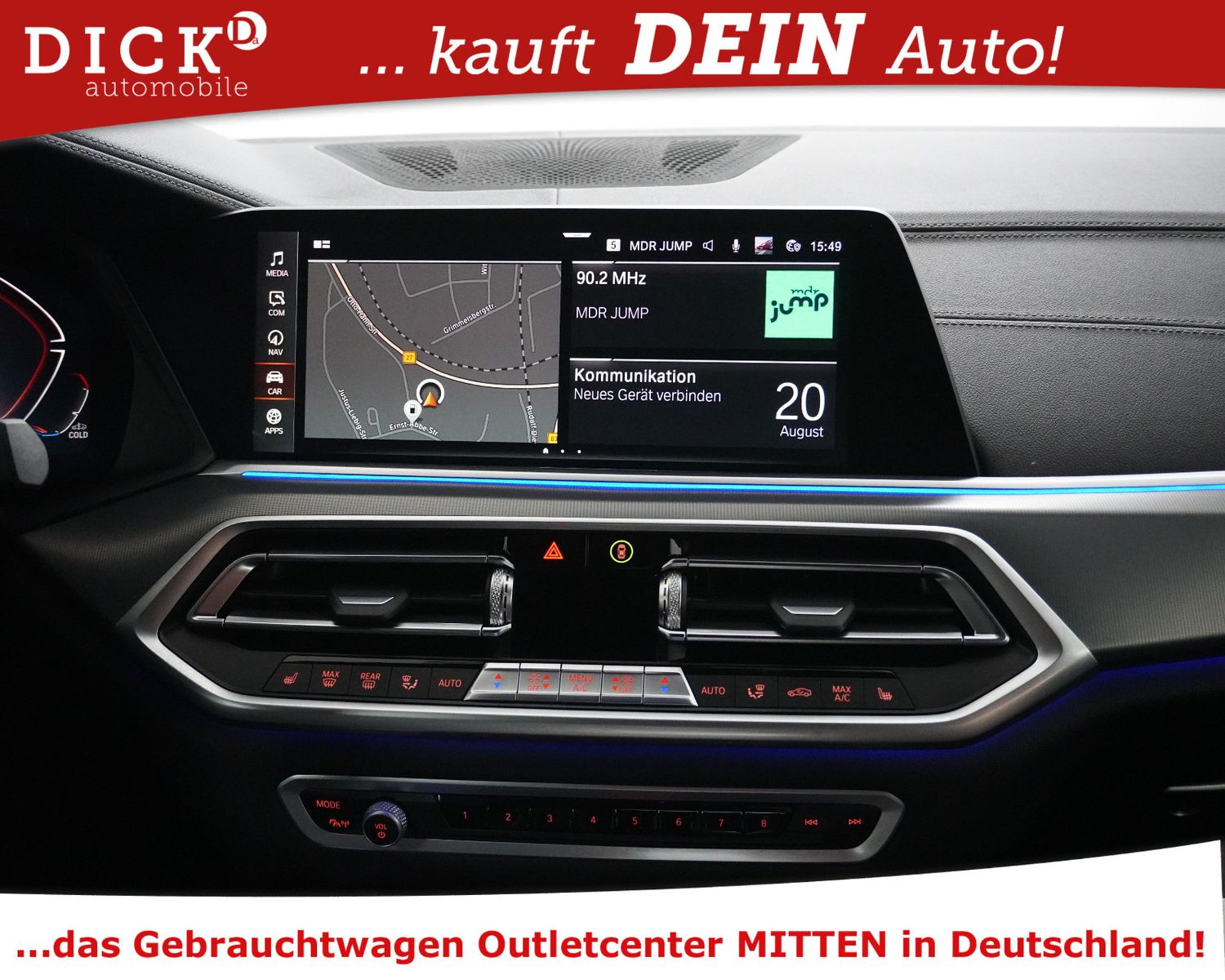 Fahrzeugabbildung BMW X6 xDr 30d xLine LASER+HEAD+MEMO+RFK+AHK+ACC+20"