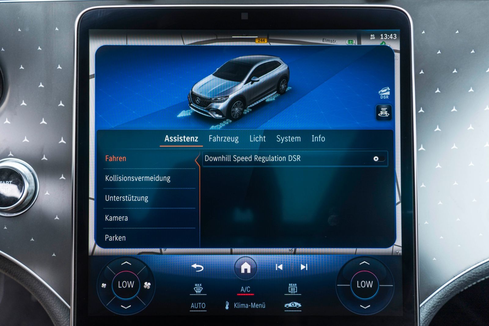 Fahrzeugabbildung Mercedes-Benz EQE 350 4Matic BURMESTER PANO MASSAGE 360° ACC