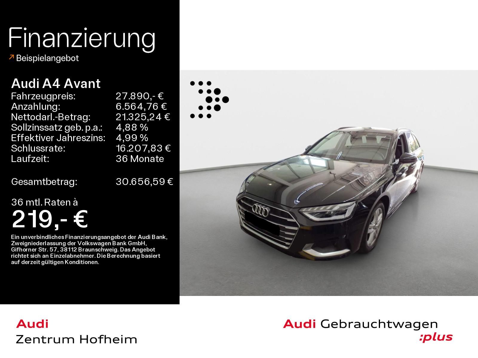 Audi A4 Avant 40 TDI Advanced S tro*LED*Navi+*Sportsi