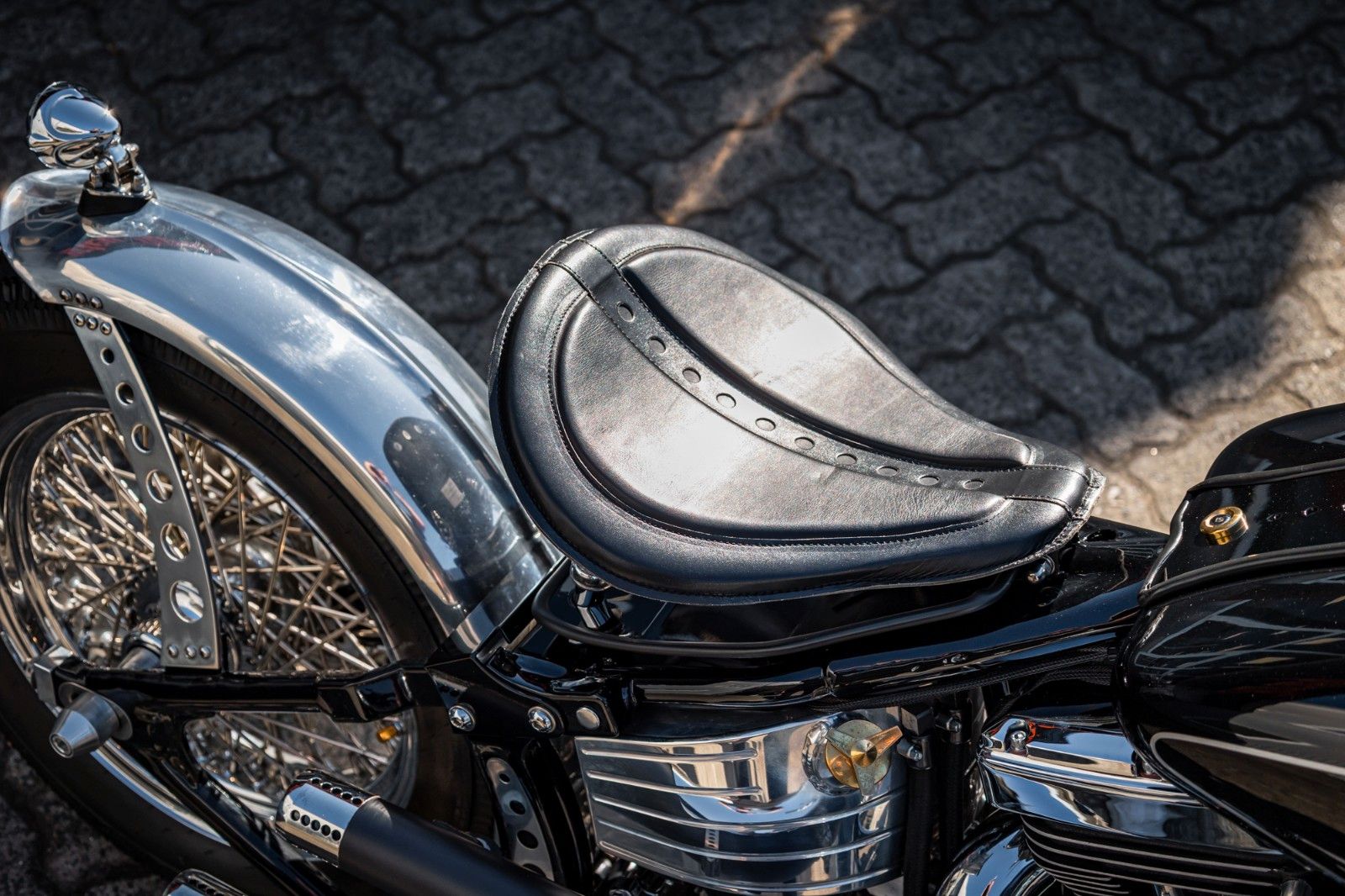 Fahrzeugabbildung Harley-Davidson Heritage Springer FLSTC 1989 Oldschool Custom