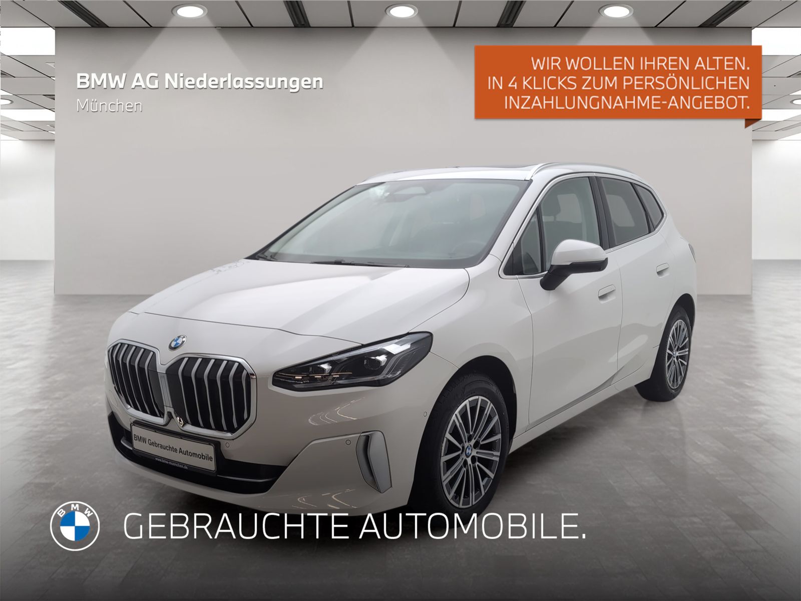 BMW 218d Active Tourer AHK Driv.Assist+ Head-Up LED