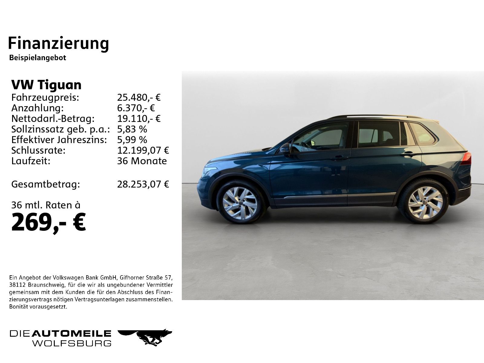 Volkswagen Tiguan 1.5 TSI DSG Life PanoACC/Matrix imagem 2