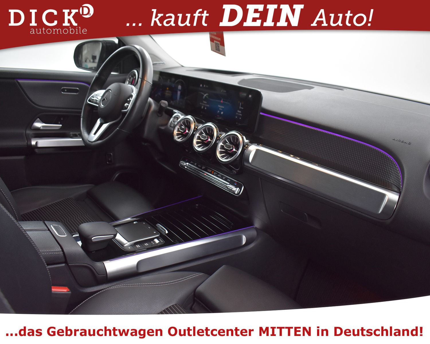 MERCEDES-BENZ GLB200d 4M >NIGHT+PANO+WIDES+360+HEAD+LED+BURMES - Image 12