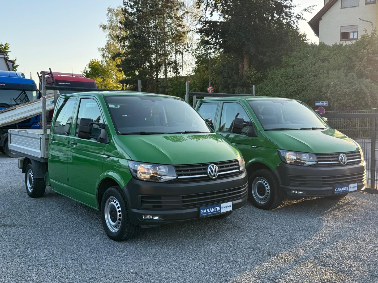 Volkswagen T6 PRITSCHE DoKa Lang KLIMA AHK-2.500KG 1.HAND