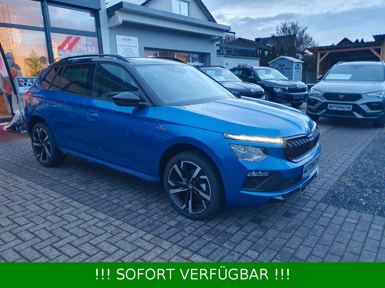 Skoda Kamiq 1.5TSI DSG Monte Carlo**10J. KIRCHER-AUTO*