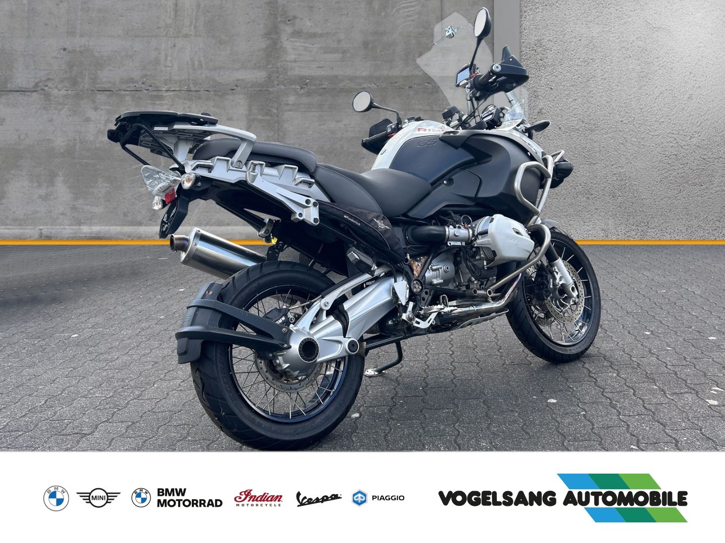 Fahrzeugabbildung BMW R 1200 GS Adventure HP2, Handgriffe heizbar, Bli