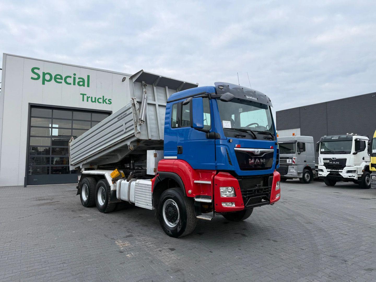 MAN TGS 33.480 6x6 / euro 6 / Meiller kipper / Bordm