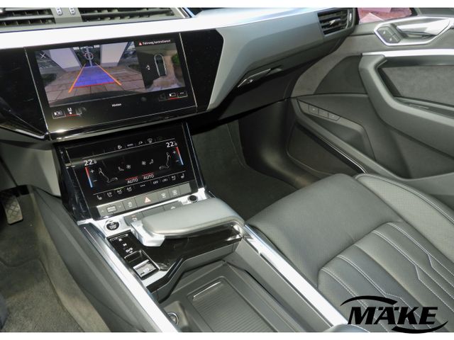 Q8 e-tron Black 55 quattro LEDER MATRIX RFK B&O 