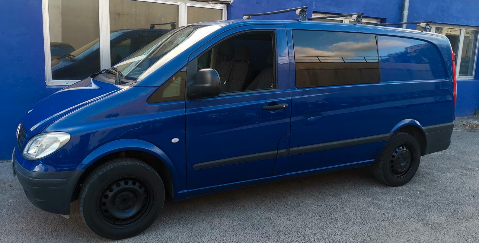 Mercedes-Benz Vito 115CDi LANG 6Sitze 1.Hd TÜV03.27 AHK 5.1ton