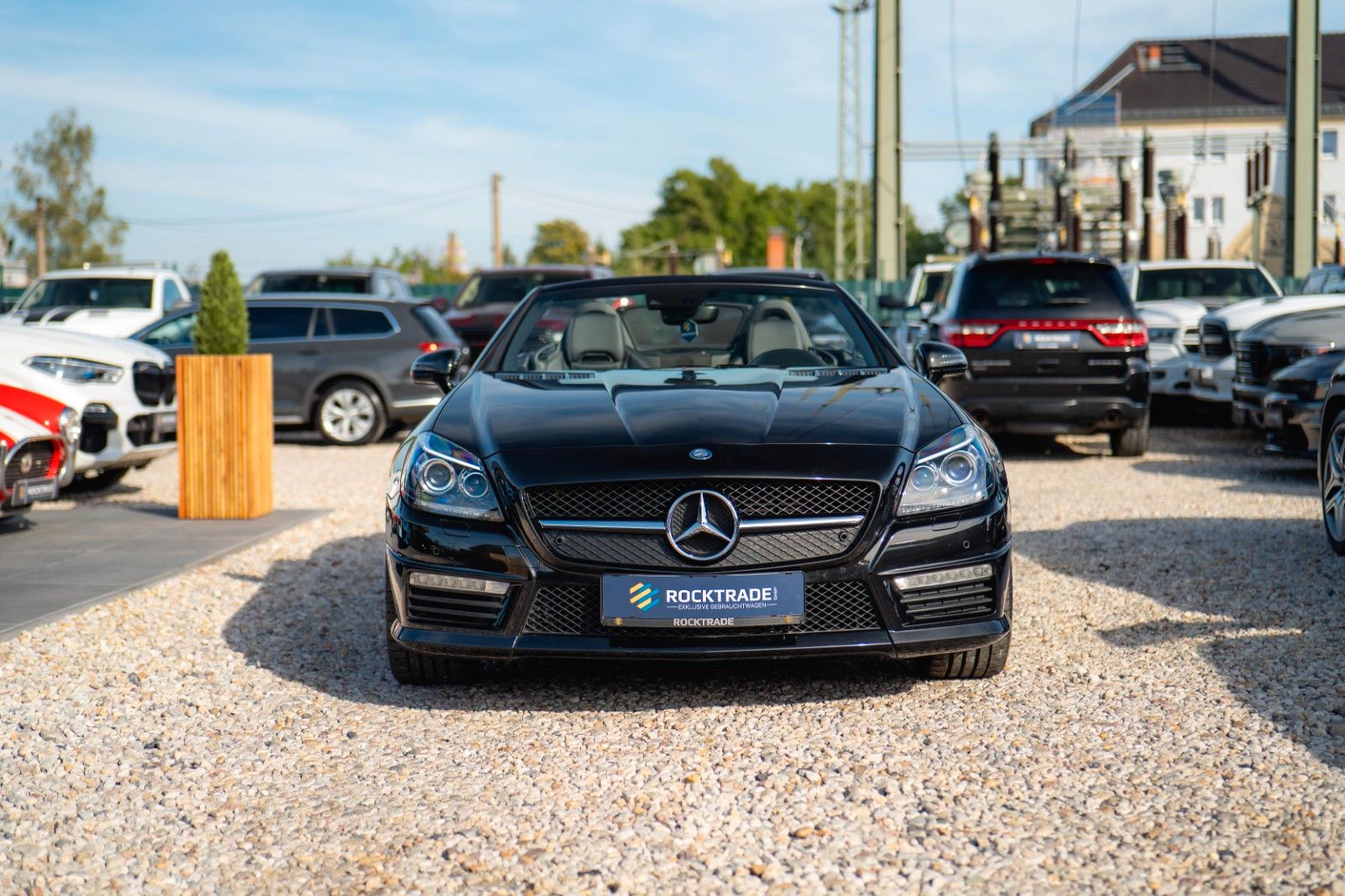 Fahrzeugabbildung Mercedes-Benz SLK 55 V8 AMG Roadster Carbon | Service NEU