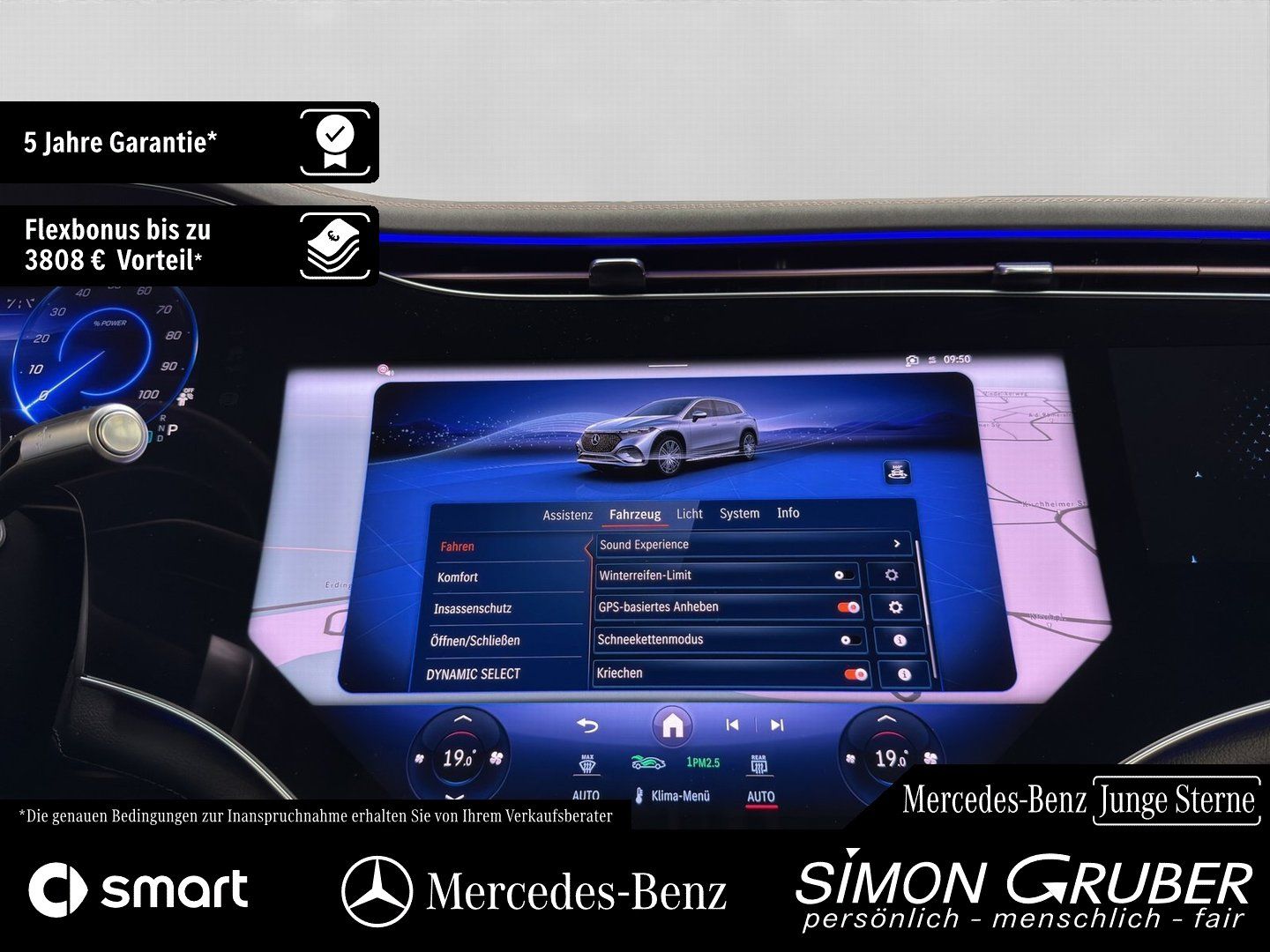 Fahrzeugabbildung Mercedes-Benz EQS 580 4M SUV AMG Massage Sitzklima AHK Md 2026