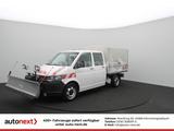 Volkswagen T6 DoKa 4Motion *Winterdienst* Schild+Streuer+AH - Kommunalfahrzeug Winterdienst