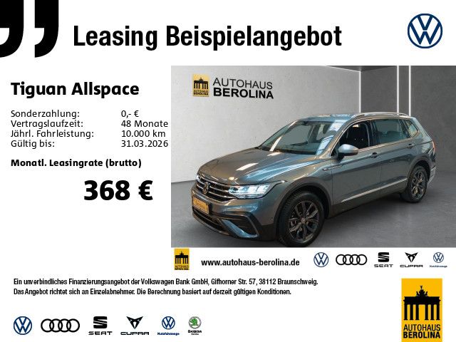 Tiguan Allspace 1.5 TSI Life DSG *HuD*R-CAM*SHZ*