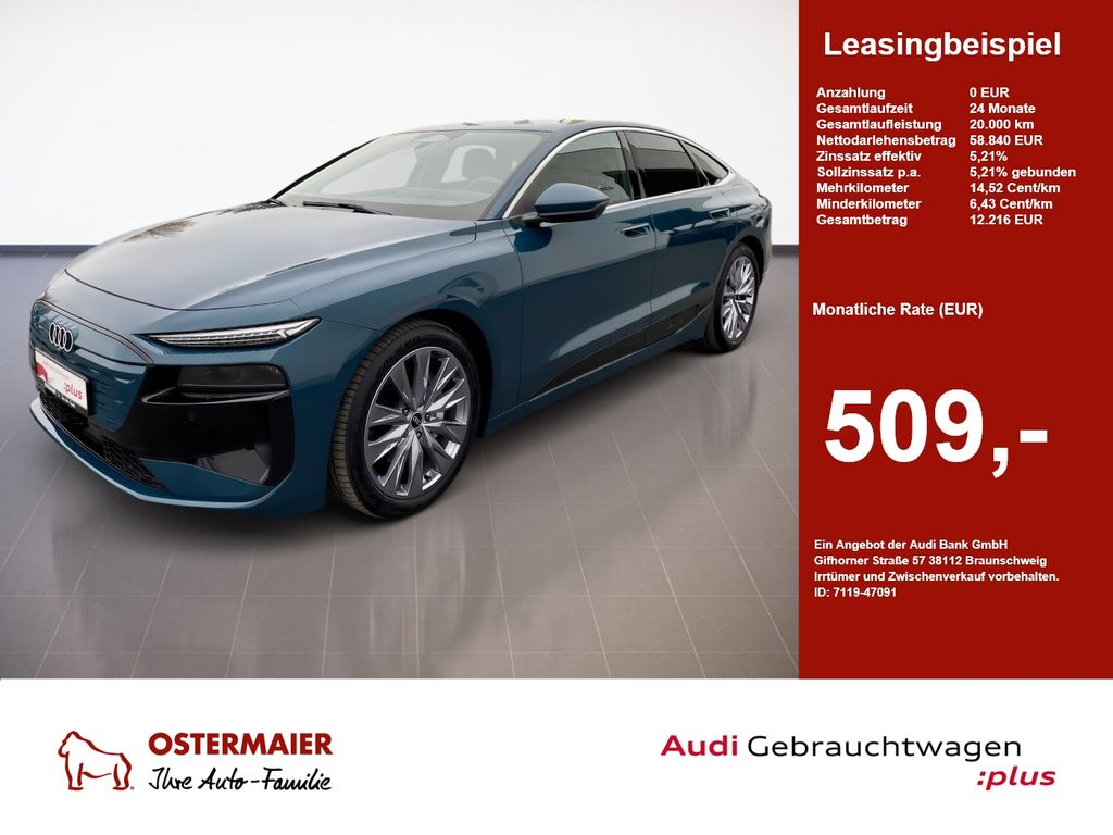 Audi A6 Sportback e-tron PERFORMANCE NP:90tEUR! AHK.S