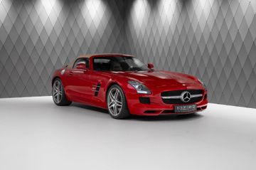 SLS AMG 6.2 V8 Roadster RED/BROWN CARBON