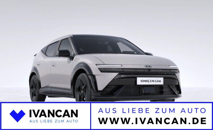 Fahrzeugabbildung Hyundai IONIQ 3 61kWh 135PS N Line Evo Dachlackierung