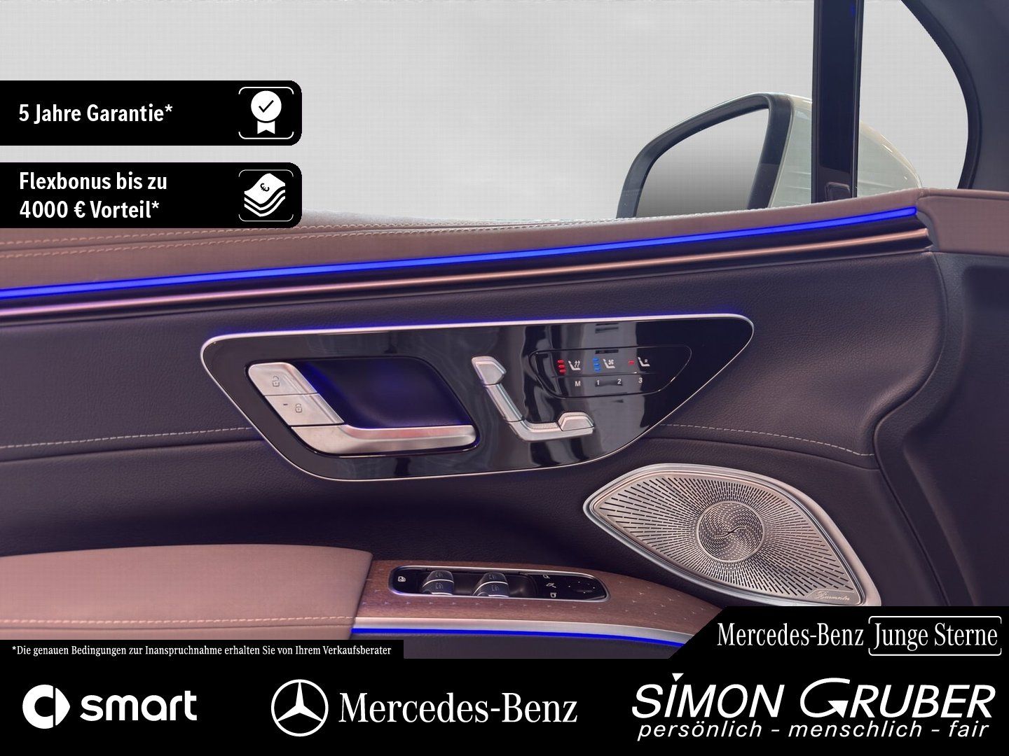 Fahrzeugabbildung Mercedes-Benz EQS 450+ SUV El. Art Premium Hyper 7Sitze Mod 23