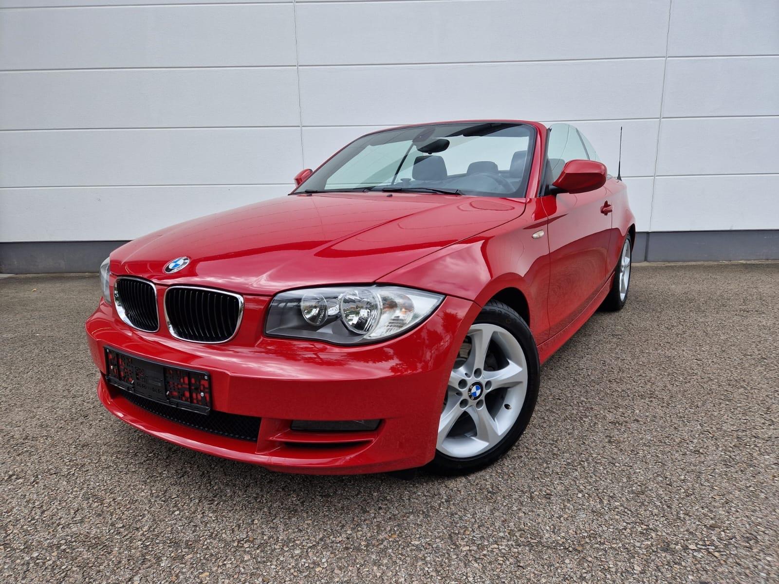 BMW 118i Cabrio*Teilleder*Tempomat*Sehr Gepflegt*