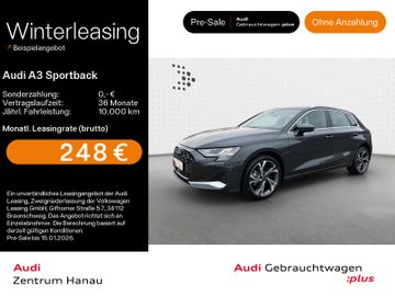 Audi Leasingangebot: Audi A3 Sportback 30 TFSI advanced*NAVI-PLUS*KAMERA*S